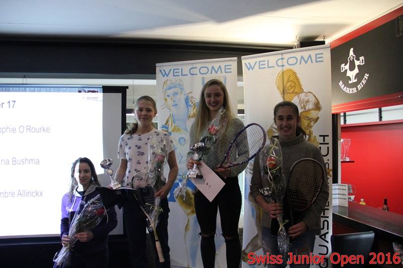 Серебро на Swiss Junior Open 2016