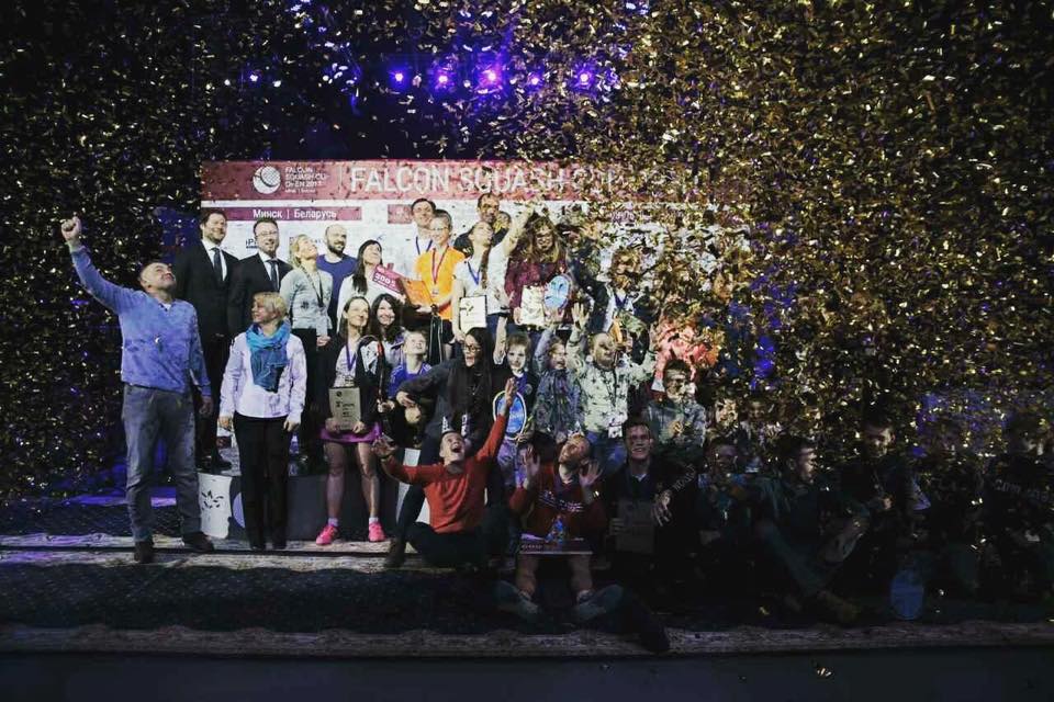 Falcon Squash Cup 2017: 8 медалей за украинскими сквошистами