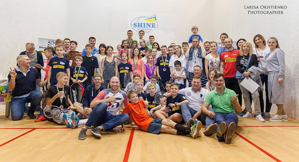Ukrainian Junior Open 2017: детскому сквошу в Украине быть!