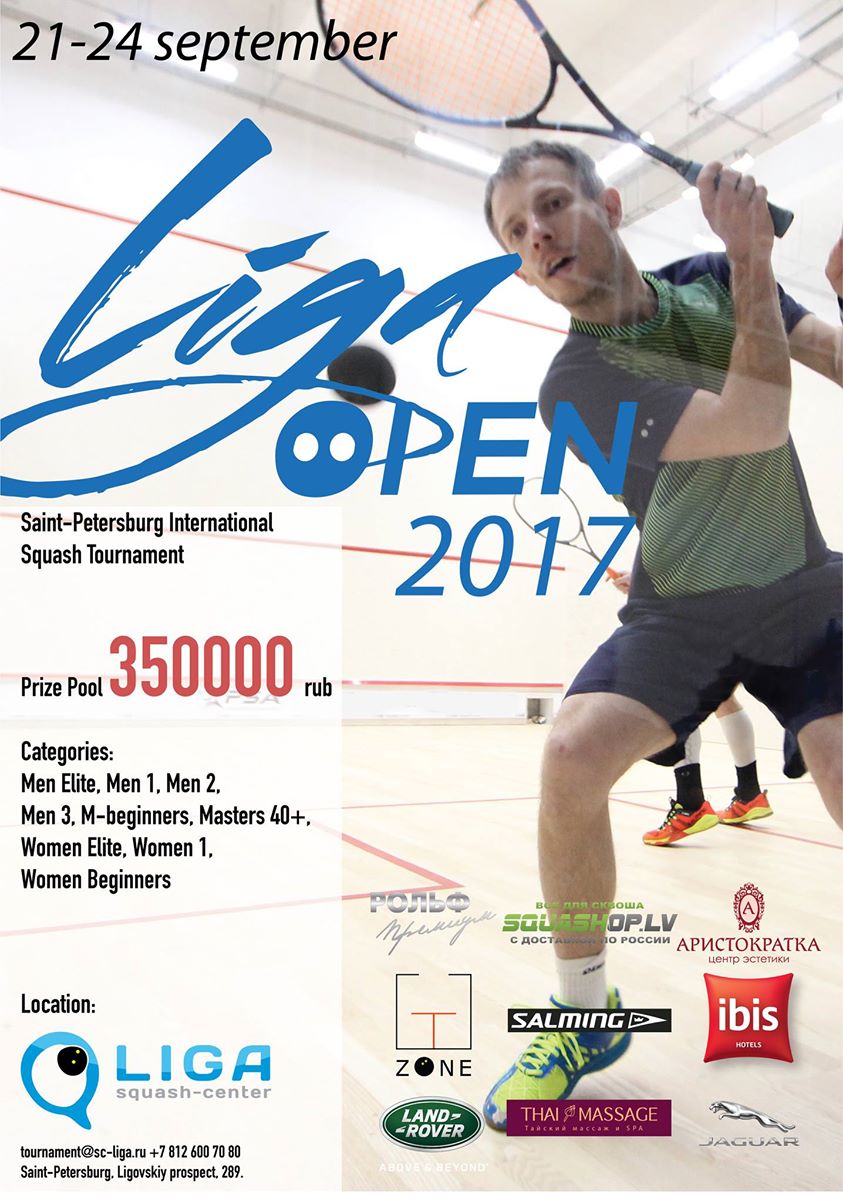 Liga Squash Open 2017, Санкт-Петербург