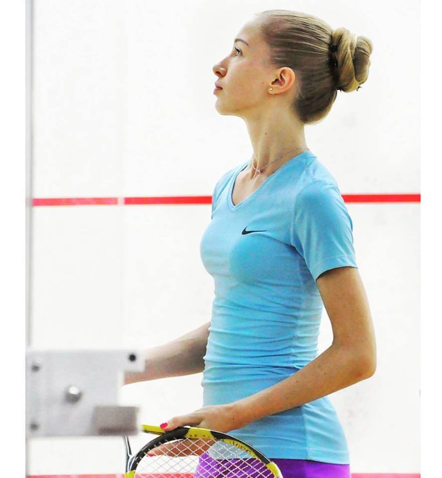 Анастасия Костюкова на шведском Malmö Squash Open 2017