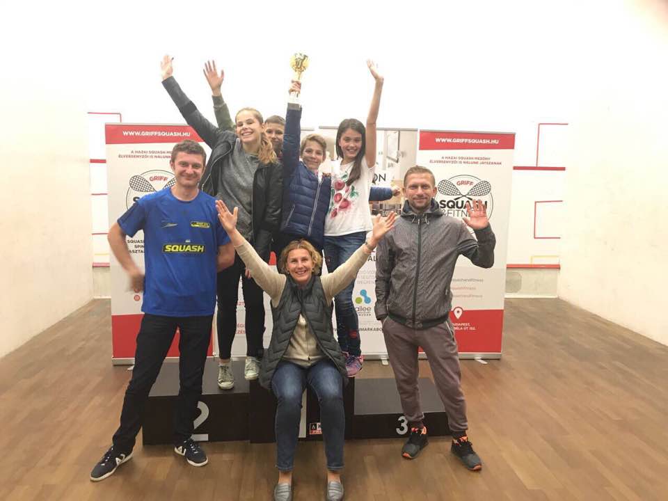 5 призовых на Hungarian Junior Open 2017