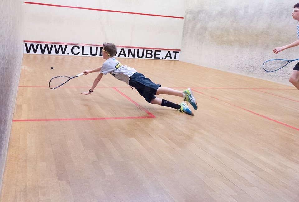 Украинские сквошисты на турнире Austrian Junior Open 2018