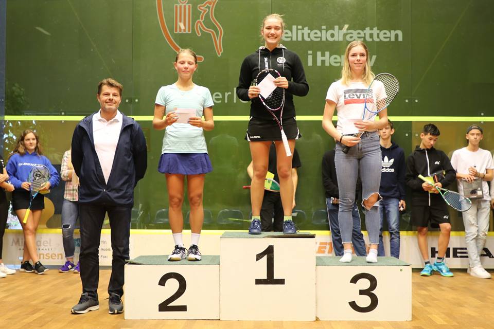 2 призовых места на турнире HEAD Danish Junior Open 2018 (GP)