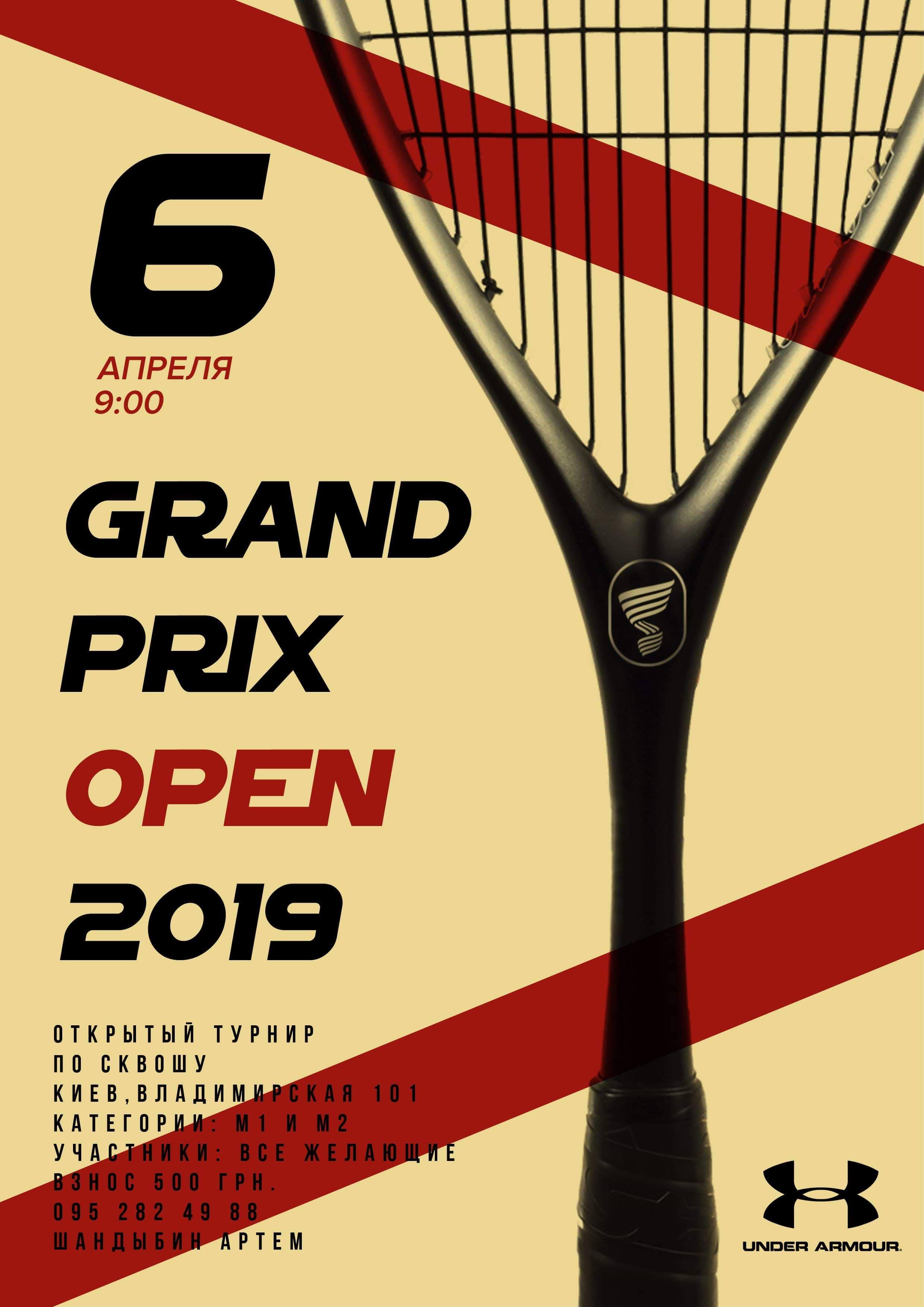 Grand Prix Open 2019
