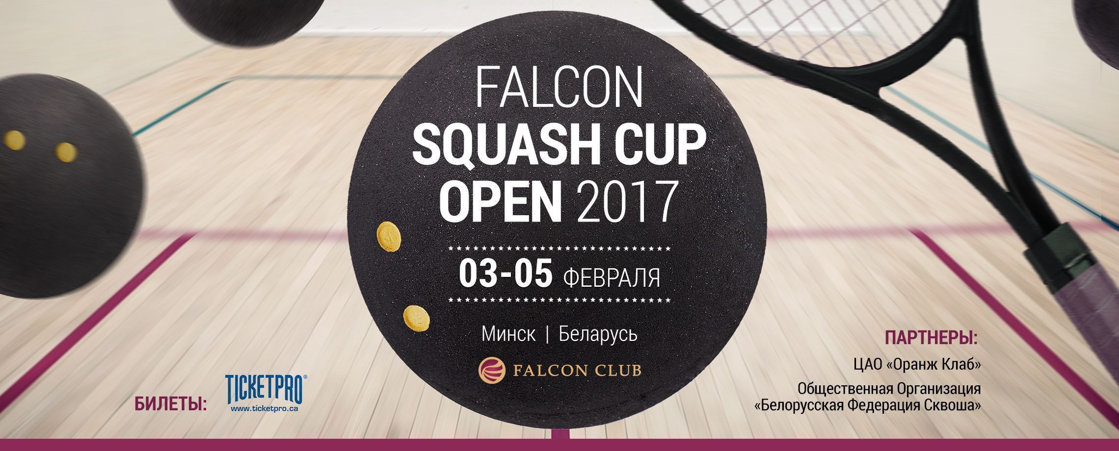 Falcon Squash Cup, Беларусь
