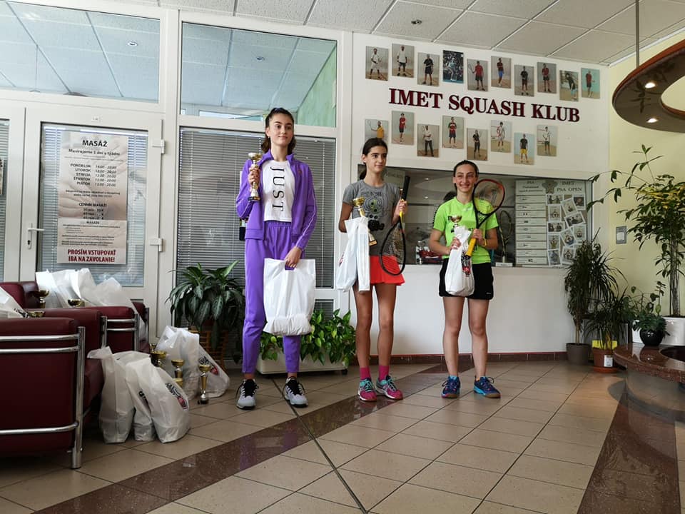 Серебро на турнире Slovak Junior Open 2019