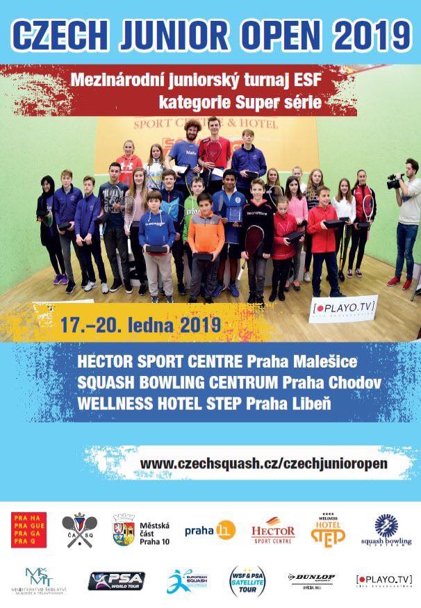 Мощная 10-ка юниоров из Украины на турнире супер серии Czech Junior Open 2019!