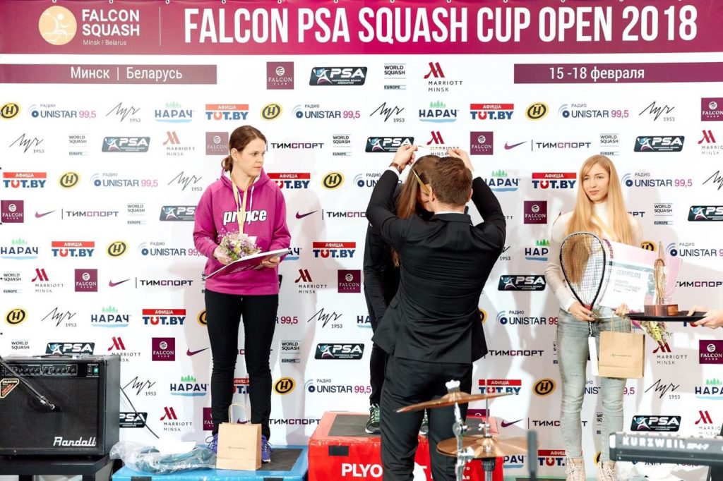 Falcon Squash Cup 2018: 10 медалей за украинскими сквошистами