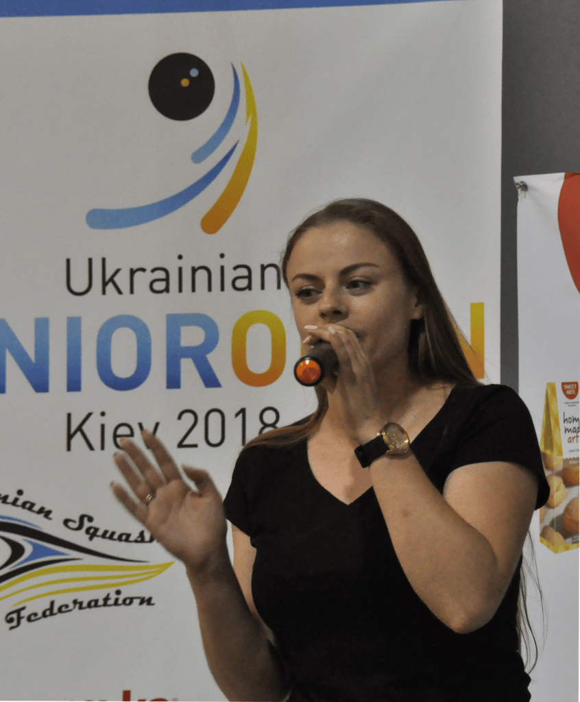 В Украине прошел 3-й международный турнир по сквошу Ukrainian Junior Open 2018