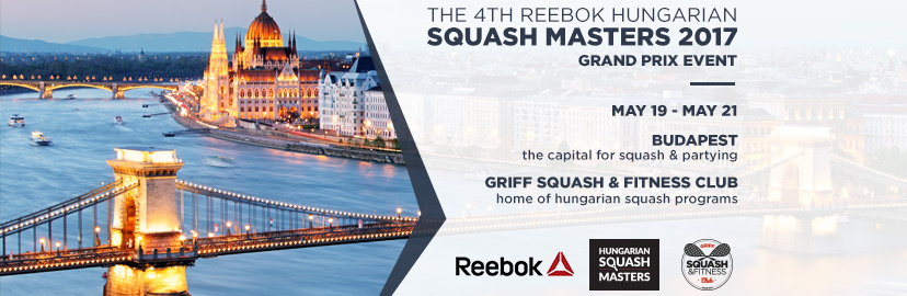 4th Reebok Hungarian Squash Masters 2017