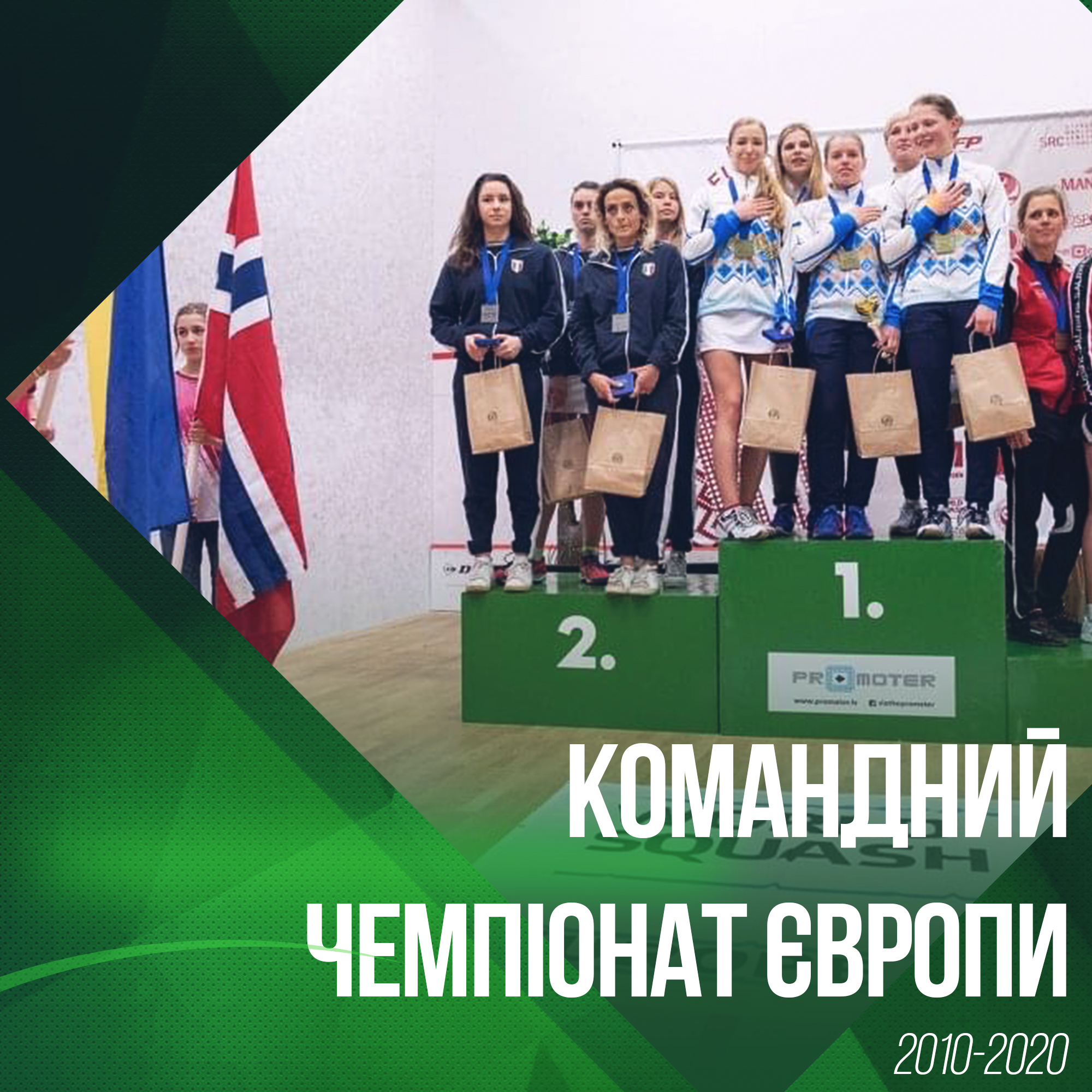 Командний чемпіонат Європи зі сквошу в період 2010-2020 Командний чемпіонат Європи зі сквошу в період 2010-2020