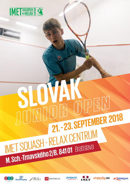 Slovak Junior Open 2018, регистрация